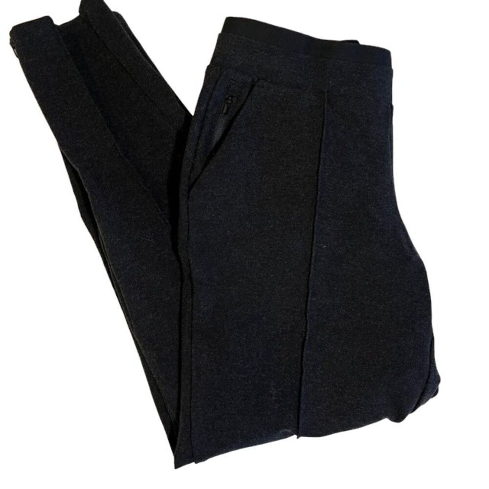 Athleta Women's‎ Venice Heathered Black Pintuck Pants Size XSmall